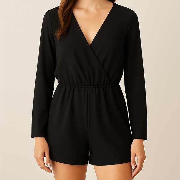 Black Romper - Picture 1 of 3